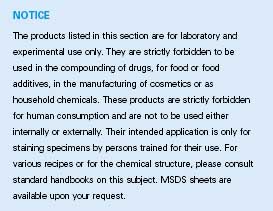 Biological Stains and Dyes